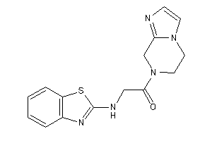 2-(1,3-benzothiazol-2-ylamino)-1-(6,8-dihydro-5H-imidazo[1,2-a]pyrazin-7-yl)ethanone