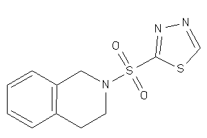 2-(3,4-dihydro-1H-isoquinolin-2-ylsulfonyl)-1,3,4-thiadiazole