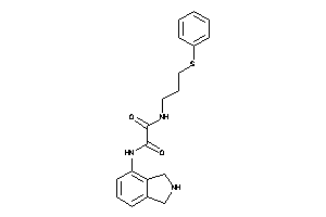 N'-isoindolin-4-yl-N-[3-(phenylthio)propyl]oxamide