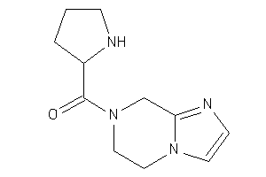 6,8-dihydro-5H-imidazo[1,2-a]pyrazin-7-yl(pyrrolidin-2-yl)methanone