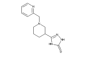 3-[1-(2-pyridylmethyl)-3-piperidyl]-1,4-dihydro-1,2,4-triazol-5-one