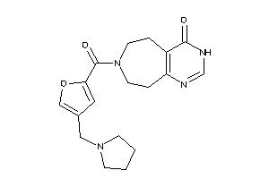 Image of 7-[4-(pyrrolidinomethyl)-2-furoyl]-5,6,8,9-tetrahydro-3H-pyrimido[4,5-d]azepin-4-one