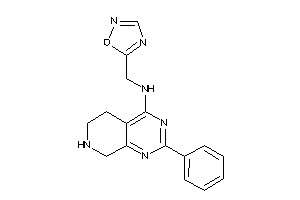 1,2,4-oxadiazol-5-ylmethyl-(2-phenyl-5,6,7,8-tetrahydropyrido[3,4-d]pyrimidin-4-yl)amine