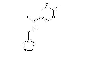 2-keto-N-(thiazol-5-ylmethyl)-3,4-dihydro-1H-pyrimidine-5-carboxamide