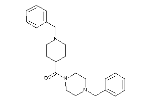 (4-benzylpiperazino)-(1-benzyl-4-piperidyl)methanone