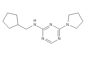 Cyclopentylmethyl-(4-pyrrolidino-s-triazin-2-yl)amine