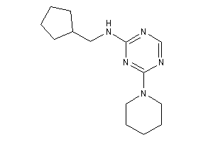 Cyclopentylmethyl-(4-piperidino-s-triazin-2-yl)amine