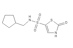 N-(cyclopentylmethyl)-2-keto-4-thiazoline-5-sulfonamide