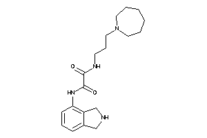 N-[3-(azepan-1-yl)propyl]-N'-isoindolin-4-yl-oxamide