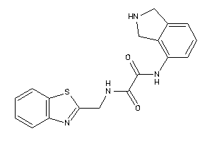 N-(1,3-benzothiazol-2-ylmethyl)-N'-isoindolin-4-yl-oxamide