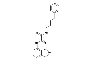 N-(3-anilinopropyl)-N'-isoindolin-4-yl-oxamide