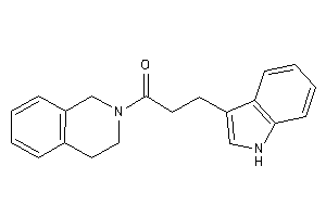 1-(3,4-dihydro-1H-isoquinolin-2-yl)-3-(1H-indol-3-yl)propan-1-one