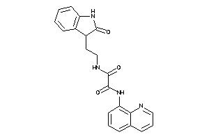 N-[2-(2-ketoindolin-3-yl)ethyl]-N'-(8-quinolyl)oxamide