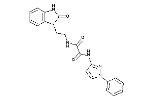 N-[2-(2-ketoindolin-3-yl)ethyl]-N'-(1-phenylpyrazol-3-yl)oxamide