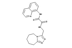 N'-(8-quinolyl)-N-(6,7,8,9-tetrahydro-5H-[1,2,4]triazolo[4,3-a]azepin-3-ylmethyl)oxamide