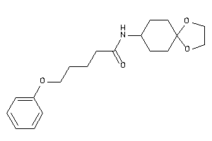 N-(1,4-dioxaspiro[4.5]decan-8-yl)-5-phenoxy-valeramide