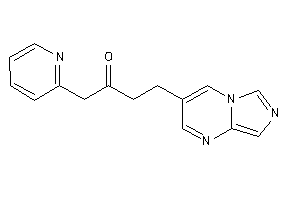 Image of 4-imidazo[1,5-a]pyrimidin-3-yl-1-(2-pyridyl)butan-2-one