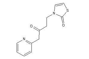 3-[3-keto-4-(2-pyridyl)butyl]-4-thiazolin-2-one