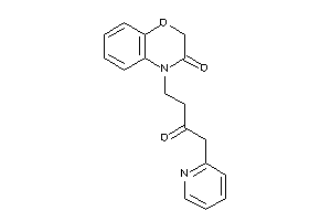 4-[3-keto-4-(2-pyridyl)butyl]-1,4-benzoxazin-3-one