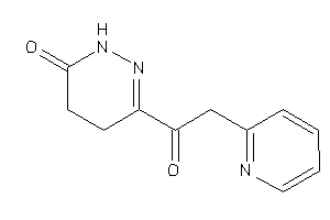 3-[2-(2-pyridyl)acetyl]-4,5-dihydro-1H-pyridazin-6-one