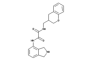 N-(chroman-3-ylmethyl)-N'-isoindolin-4-yl-oxamide