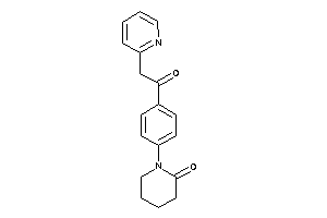 1-[4-[2-(2-pyridyl)acetyl]phenyl]-2-piperidone