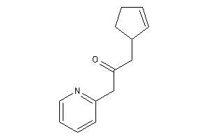 1-cyclopent-2-en-1-yl-3-(2-pyridyl)acetone