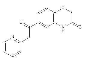 6-[2-(2-pyridyl)acetyl]-4H-1,4-benzoxazin-3-one