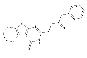 2-[3-keto-4-(2-pyridyl)butyl]-5,6,7,8-tetrahydro-3H-benzothiopheno[2,3-d]pyrimidin-4-one