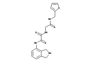 N-[2-(2-furfurylamino)-2-keto-ethyl]-N'-isoindolin-4-yl-oxamide