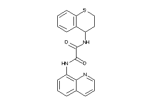 N'-(8-quinolyl)-N-thiochroman-4-yl-oxamide