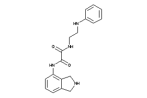 N-(2-anilinoethyl)-N'-isoindolin-4-yl-oxamide