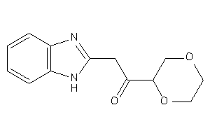 Image of 2-(1H-benzimidazol-2-yl)-1-(1,4-dioxan-2-yl)ethanone