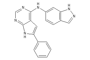 1H-indazol-6-yl-(6-phenyl-7H-pyrrolo[2,3-d]pyrimidin-4-yl)amine