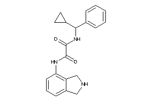 N-[cyclopropyl(phenyl)methyl]-N'-isoindolin-4-yl-oxamide