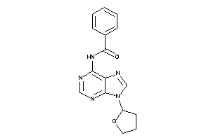 N-[9-(tetrahydrofuryl)purin-6-yl]benzamide