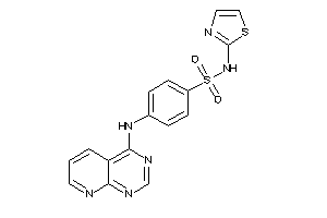 4-(pyrido[2,3-d]pyrimidin-4-ylamino)-N-thiazol-2-yl-benzenesulfonamide