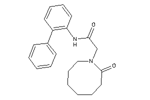 2-(2-ketoazocan-1-yl)-N-(2-phenylphenyl)acetamide