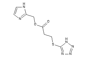 3-(1H-tetrazol-5-ylthio)propionic Acid 1H-imidazol-2-ylmethyl Ester