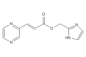 3-pyrazin-2-ylacrylic Acid 1H-imidazol-2-ylmethyl Ester