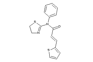 N-phenyl-N-(2-thiazolin-2-yl)-3-(2-thienyl)acrylamide