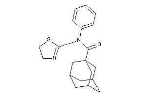 N-phenyl-N-(2-thiazolin-2-yl)adamantane-1-carboxamide