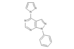 1-phenyl-4-pyrazol-1-yl-pyrazolo[3,4-d]pyrimidine