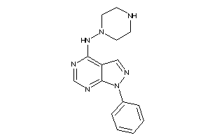 (1-phenylpyrazolo[3,4-d]pyrimidin-4-yl)-piperazino-amine