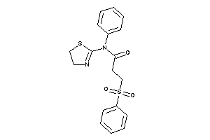 3-besyl-N-phenyl-N-(2-thiazolin-2-yl)propionamide