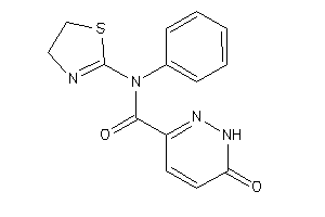 6-keto-N-phenyl-N-(2-thiazolin-2-yl)-1H-pyridazine-3-carboxamide