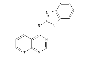 2-(pyrido[2,3-d]pyrimidin-4-ylthio)-1,3-benzothiazole