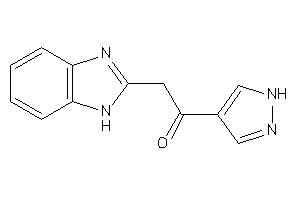 2-(1H-benzimidazol-2-yl)-1-(1H-pyrazol-4-yl)ethanone