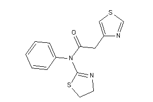 N-phenyl-N-(2-thiazolin-2-yl)-2-thiazol-4-yl-acetamide