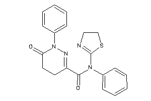 6-keto-N,1-diphenyl-N-(2-thiazolin-2-yl)-4,5-dihydropyridazine-3-carboxamide